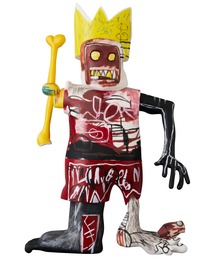 VINYL COLLECTIBLE DOLLS(@CiRNeBuh[Y)VCD JEAN-MICHEL BASQUIAT's Warrior(tBMA)