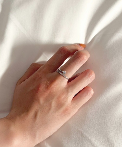 ciite'(シーテ)の「hoshi bar ring(リング・レディース・シルバー/ゴールド・FREE)」の7枚目の写真