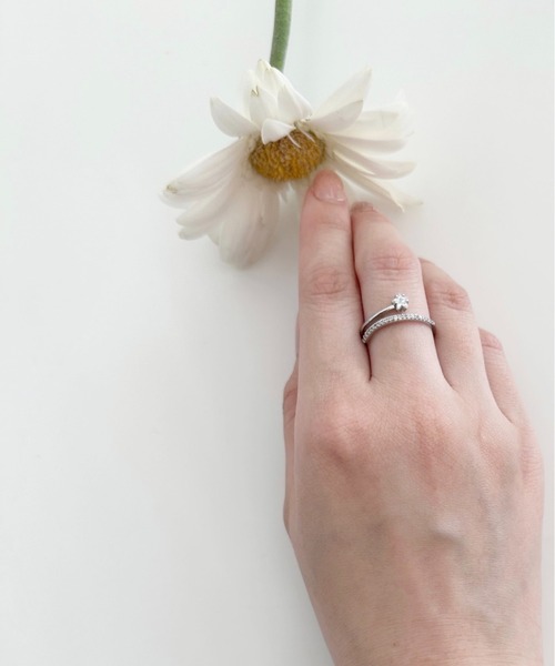 ciite'(シーテ)の「hoshi bar ring(リング・レディース・シルバー/ゴールド・FREE)」の8枚目の写真