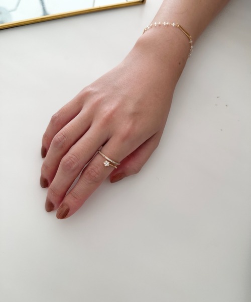 ciite'(シーテ)の「hoshi bar ring(リング・レディース・シルバー/ゴールド・FREE)」の10枚目の写真