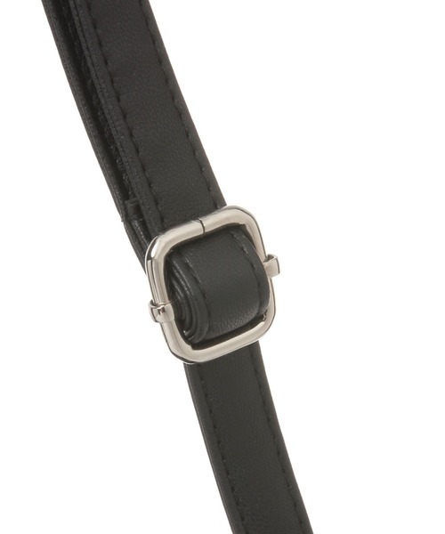 LAKOLE（ラコレ）の「ギャザー2WAYミニショルダーバッグ / 161575（ショルダーバッグ・レディース・シルバー/ライトベージュ/ブラック・FREE）」の13枚目の写真