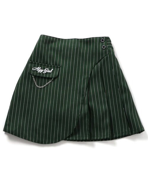 algy(アルジー)の「ラウンドラッププリーツスカパン(スカート・キッズ・ブラック/ブラウン/グリーン・XXX-SMALL/XX-SMALL/X-SMALL/MEDIUM/SMALL)」の16枚目の写真