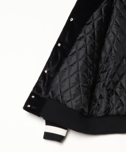 ICECREAM（アイスクリーム）の「FUR VARSITY JACKET（スタジャン
