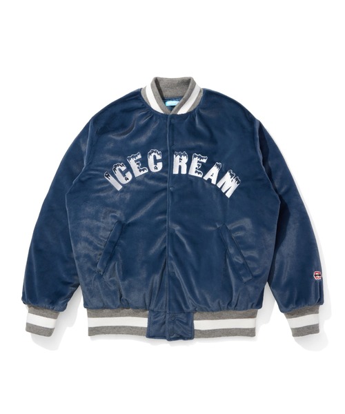 ICECREAM（アイスクリーム）の「FUR VARSITY JACKET（スタジャン