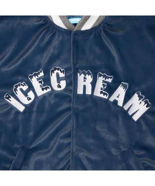 ICECREAM（アイスクリーム）の「FUR VARSITY JACKET（スタジャン