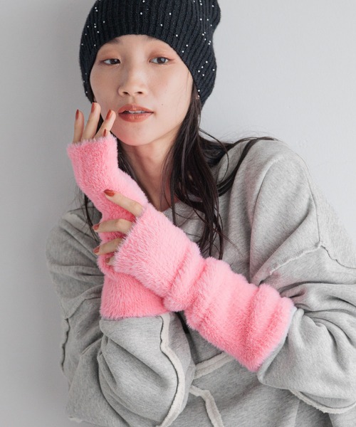 セール】シャギーアームウォーマー 140416（手袋）｜LOWRYS FARM