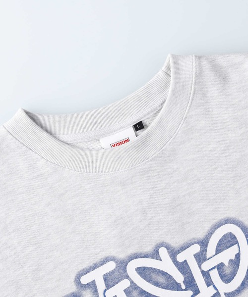 Right-on（ライトオン）の「【VISION STREET WEAR】スプレーイラストトレーナー（スウェット・メンズ・ブラック/グレー/ブルー・M/L/XL）」の17枚目の写真