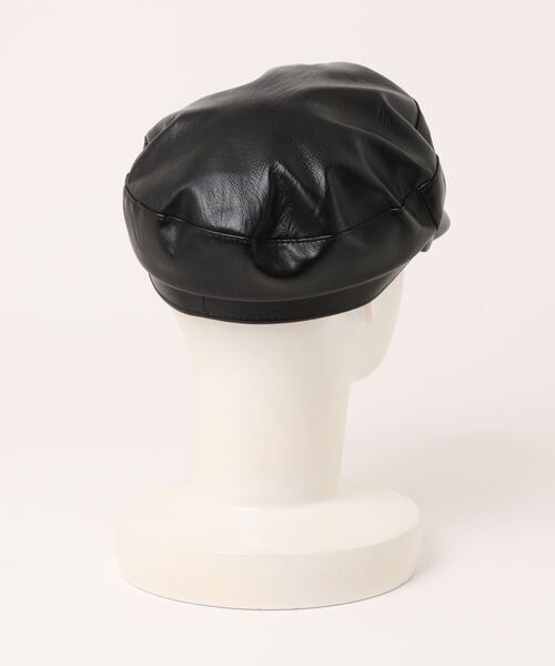 MAD MAD(マッドマッド)の「チェーン スタッズ キャスケット(キャスケット・レディース・ブラック・FREE)」の2枚目の写真