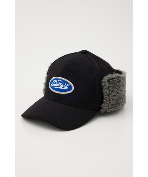 バナナマン×ロデオクラウンズ　ボアCAP キャップ　ネイビー イヤーフラップ ボアキャップ（キャップ）｜RODEO CROWNS WIDE