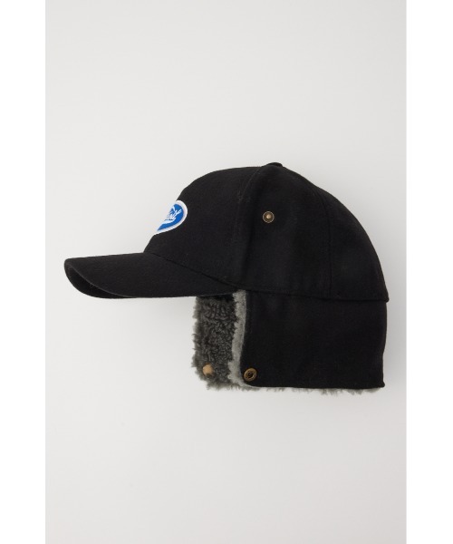 バナナマン×ロデオクラウンズ　ボアCAP キャップ　ネイビー イヤーフラップ ボアキャップ（キャップ）｜RODEO CROWNS WIDE