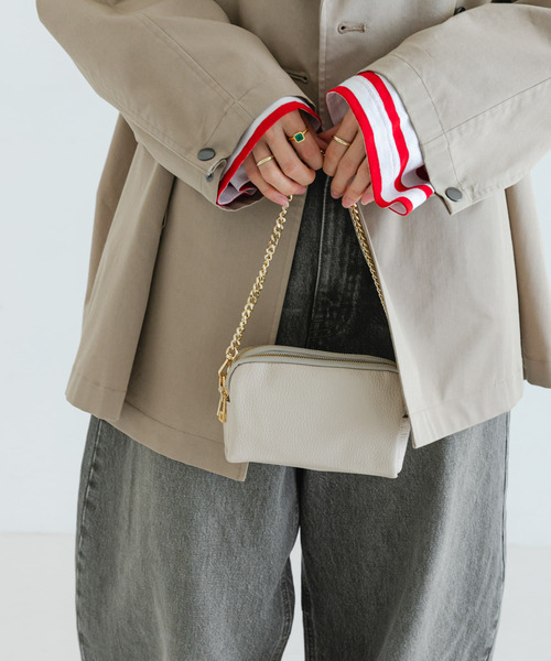 URBAN RESEARCH（アーバンリサーチ）の「レザースクエアミニショルダー