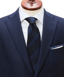 Cricket（クリケット）の「【CRICKET】クリケット フレスコ織り ストライプ×ドット クレリックネクタイ（ネクタイ）」