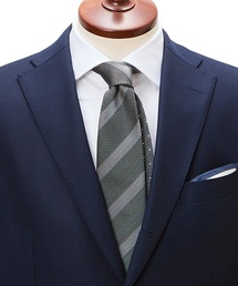 Cricket（クリケット）の「【CRICKET】クリケット フレスコ織り ストライプ×ドット クレリックネクタイ（ネクタイ）」