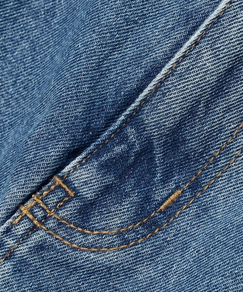 Ray BEAMS（レイビームス）の「デニム カットオフ スリット スカート デニム [洗える]（デニムスカート・レディース・ブラック/ブルー系その他4・0/1）」の11枚目の写真