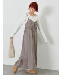 ehka sopo | 前後2WAYキャミワンピース(ワンピース)