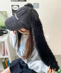 WEGO | WEGO/モコモコウサミミデニムキャップ(キャップ)