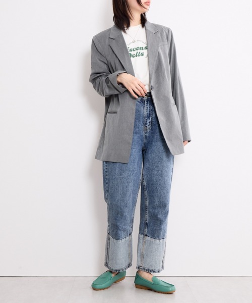 HIMIKO（ヒミコ）の「【HIMIKO】パンチングレザーモカシン/651114（モカシン/デッキシューズ・レディース・ブラック/ブラウン/シルバー/グリーン・25.0cm/24.0cm/22.0cm/26.0cm/25.5cm/23.0cm/22.5cm/21.5cm/26.5cm/24.5cm/23.5cm）」の19枚目の写真