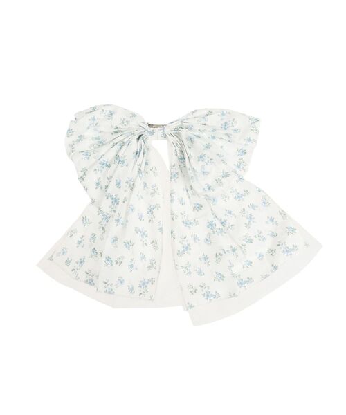 merry jenny（メリージェニー）の「floral ribbon hook（バレッタ/ヘアクリップ・レディース・ピンク/ブルー・FREE）」の5枚目の写真