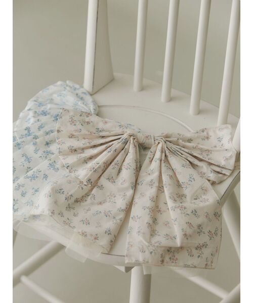 merry jenny（メリージェニー）の「floral ribbon hook（バレッタ/ヘアクリップ・レディース・ピンク/ブルー・FREE）」の2枚目の写真