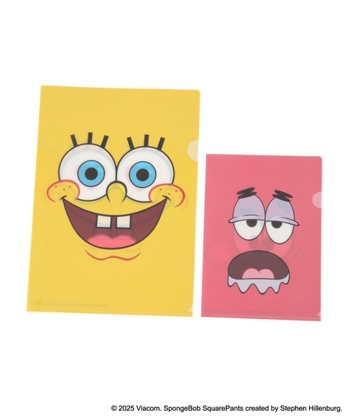 BAYFLOW(ベイフロー)の「【SpongeBob(スポンジ・ボブ)×BAYFLOW】クリアファイル2P(ステーショナリー・レディース・イエロー/ホワイト・0)」の5枚目の写真