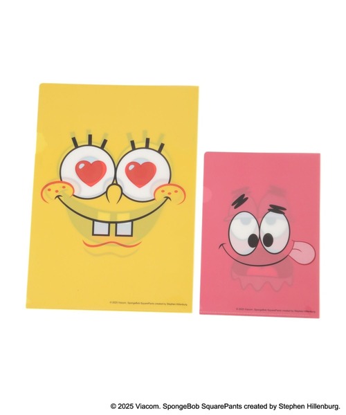 BAYFLOW(ベイフロー)の「【SpongeBob(スポンジ・ボブ)×BAYFLOW】クリアファイル2P(ステーショナリー・レディース・イエロー/ホワイト・0)」の6枚目の写真