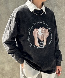 link lot（リンクロット）の「【秋冬】ヴィンテージライクビッグプリントロンT（Tシャツ/カットソー・メンズ）」