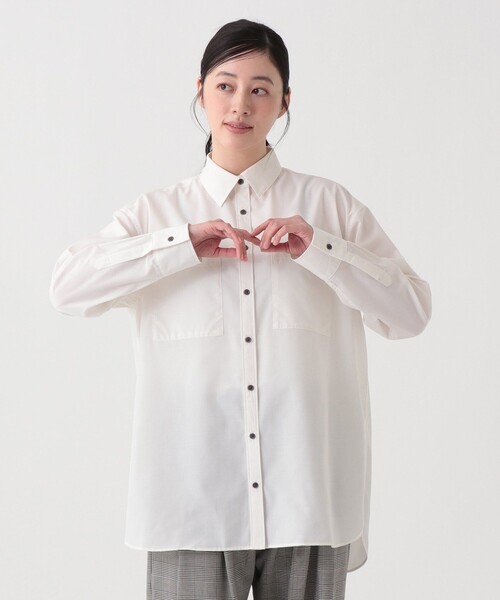 ブロードレギュラーカラーブラウス（シャツ/ブラウス）｜Afternoon Tea（アフタヌーンティー）