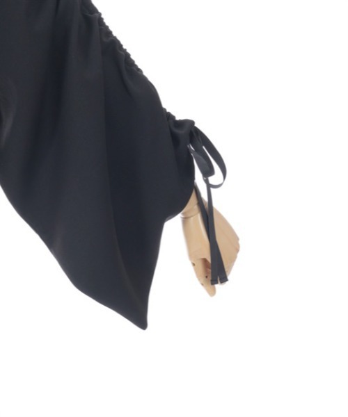 axes femme（アクシーズファム）の「ドロストスリーブパーカー（パーカー・レディース・ブラック/ネイビー・FREE）」の16枚目の写真