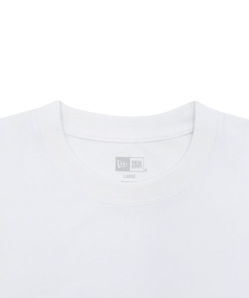 NEW ERA(ニューエラ)の「ニューエラ 半袖Tシャツ コットン ジャカードパイルフラッグロゴ(Tシャツ/カットソー・メンズ・ブラック/ホワイト・M/XXL/L/XL/S)」の11枚目の写真