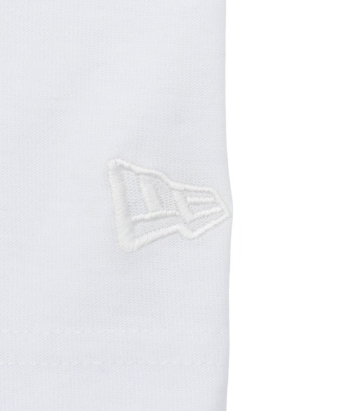 NEW ERA(ニューエラ)の「ニューエラ 半袖Tシャツ コットン ジャカードパイルフラッグロゴ(Tシャツ/カットソー・メンズ・ブラック/ホワイト・M/XXL/L/XL/S)」の13枚目の写真