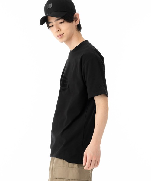 NEW ERA(ニューエラ)の「ニューエラ 半袖Tシャツ コットン ジャカードパイルフラッグロゴ(Tシャツ/カットソー・メンズ・ブラック/ホワイト・M/XXL/L/XL/S)」の20枚目の写真