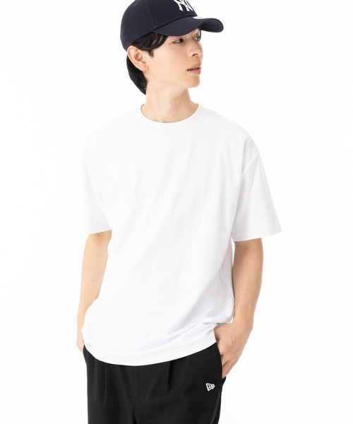 NEW ERA(ニューエラ)の「ニューエラ 半袖Tシャツ コットン ジャカードパイルフラッグロゴ(Tシャツ/カットソー・メンズ・ブラック/ホワイト・M/XXL/L/XL/S)」の5枚目の写真
