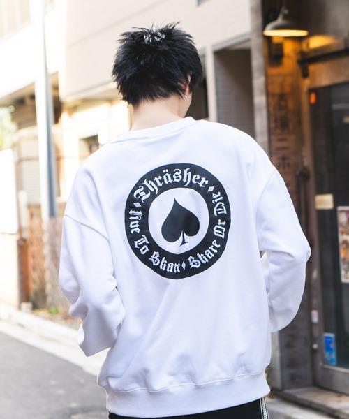 セール】【THRASHER/スラッシャー】ヘビーウェイト マガジンロゴ