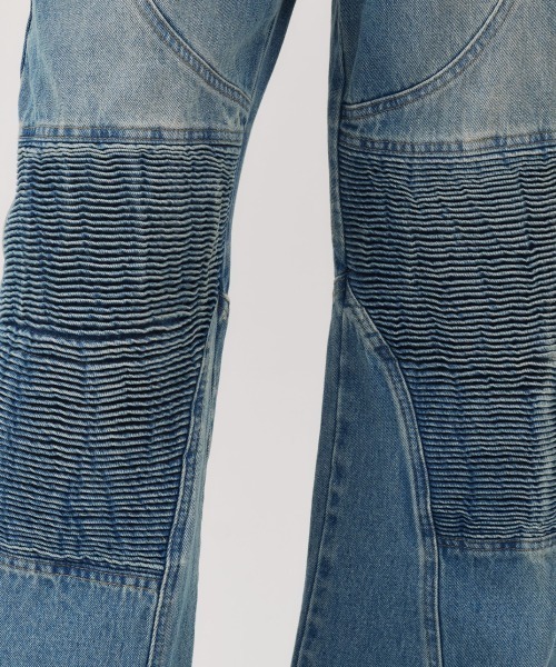 atmos pink(アトモスピンク)の「atmos pink Biker Denim Pants / アトモス ピンク バイカー デニム パンツ(その他パンツ・レディース・ブルー/ブラック・M/S/XS)」の11枚目の写真