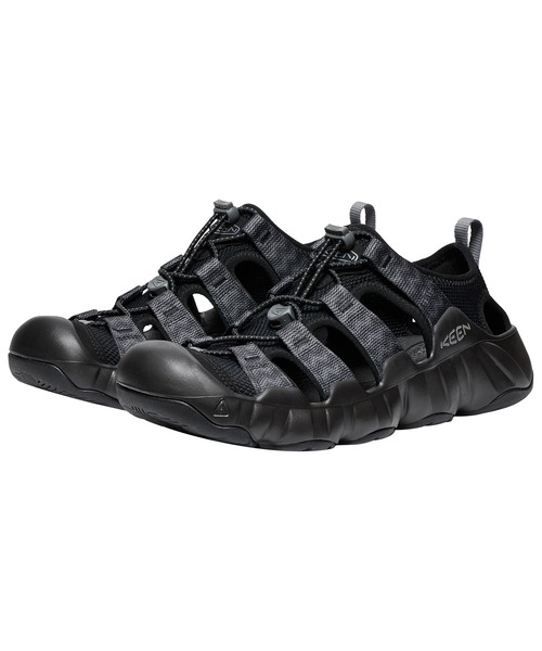 KEEN(キーン)の「KEEN/キーン メンズ スニーカー 水陸両用 アウトドア フェス キャンプ HYPERPORT H2 ハイパーポート 1028652(スニーカー・メンズ・ブラック×グレー・27.0cm/28.0cm/26.5cm/27.5cm/26.0cm/25.5cm/28.5cm/29.0cm)」の1枚目の写真