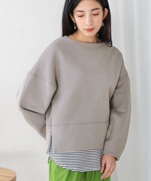 軽やかボンディングZIPプルオーバー