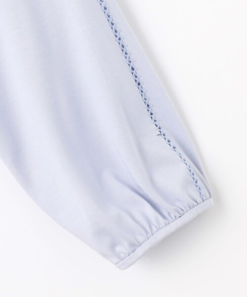 J.PRESS(ジェイプレス)の「【洗える】プレーティングジャージー モックネックカットソー(Tシャツ/カットソー・レディース・ホワイト系/ネイビー系/サックスブルー系・T13/T15)」の21枚目の写真