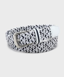 adabat | 【新レーベル ADABAT NAVY】トリコロールメッシュベルト(ベルト)