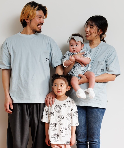 【はみちゃん】【新品】CHIEKO + ドレスTシャツ　38 刺繍ロゴダメージビッグTシャツ(ホワイト) | COPINE