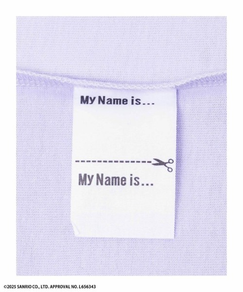 sanrio（サンリオ）の「【Sanrio Characters】 サンリオキャラクターズ スパンコールTシャツ（Tシャツ/カットソー・キッズ・パープル/オフホワイト/サックスブルー・150/100/110/120/130/140）」の12枚目の写真