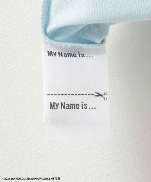 sanrio（サンリオ）の「【Sanrio Characters】 サンリオキャラクターズ スパンコールTシャツ（Tシャツ/カットソー・キッズ・パープル/オフホワイト/サックスブルー・150/100/110/120/130/140）」の9枚目の写真