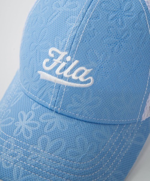【美品】FILA GOLF セットアップ キャップ スパッツ セール】【FILA GOLF:フィラゴルフ】レディースキャップ