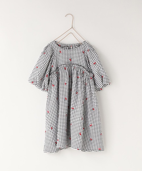 LOWRYS FARM（ローリーズファーム）の「チェリーシシュウワンピース　323727（ワンピース・キッズ・ブラック系その他/ブラック・110cm/120cm/130cm/140cm/150cm）」の15枚目の写真