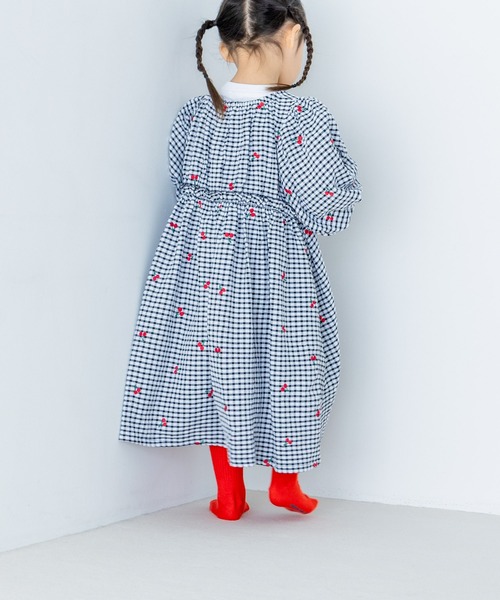 LOWRYS FARM（ローリーズファーム）の「チェリーシシュウワンピース　323727（ワンピース・キッズ・ブラック系その他/ブラック・110cm/120cm/130cm/140cm/150cm）」の20枚目の写真