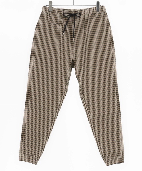 Magine(マージン)の「mp13233- Stretch Check Fabric Tapered Pants チェック柄テーパードパンツ(その他パンツ・メンズ・ベージュ/グレー/ブラック・44/46/48)」の22枚目の写真