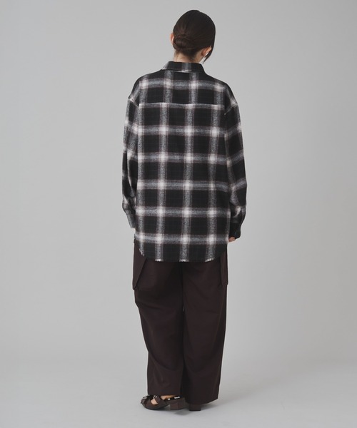 WEGO（ウィゴー）の「WEGO/イージーワイドカーゴスラックス（スラックス・メンズ・ブラック/ダークグレー/ライトベージュ/ブラック系その他2/ブラウン・MEDIUM/LARGE）」の14枚目の写真