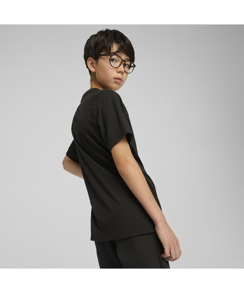 PUMA(プーマ)の「PUMA プーマ ボーイズ エヴォストライプ 半袖 Tシャツ B 120-160cm(Tシャツ/カットソー・キッズ・ネイビー/ライトグリーン/ブラック・160/150/140/130/120)」の10枚目の写真