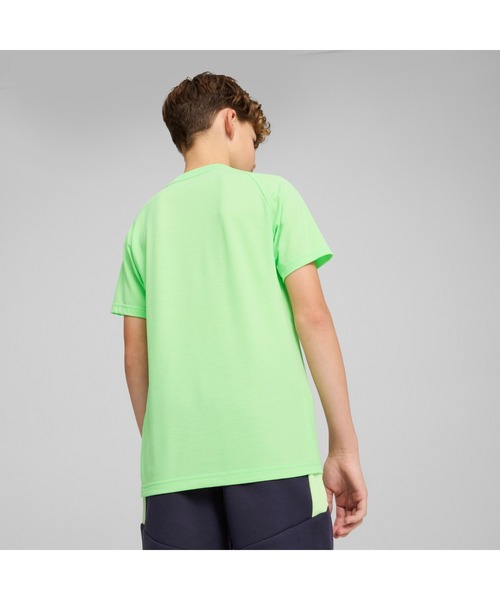 PUMA(プーマ)の「PUMA プーマ ボーイズ エヴォストライプ 半袖 Tシャツ B 120-160cm(Tシャツ/カットソー・キッズ・ネイビー/ライトグリーン/ブラック・160/150/140/130/120)」の4枚目の写真