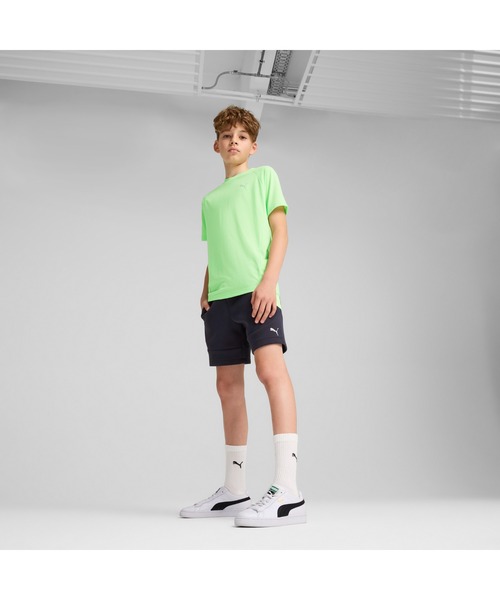 PUMA(プーマ)の「PUMA プーマ ボーイズ エヴォストライプ 半袖 Tシャツ B 120-160cm(Tシャツ/カットソー・キッズ・ネイビー/ライトグリーン/ブラック・160/150/140/130/120)」の5枚目の写真