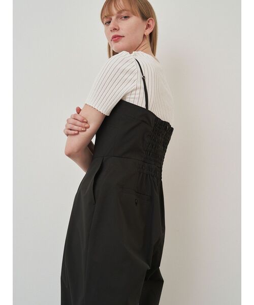 ELENDEEK(エレンディーク)の「シアーストライプハーフスリーブニット(ニット/セーター・レディース・ブラック/オフホワイト/ブラウン/イエロー・FREE)」の7枚目の写真